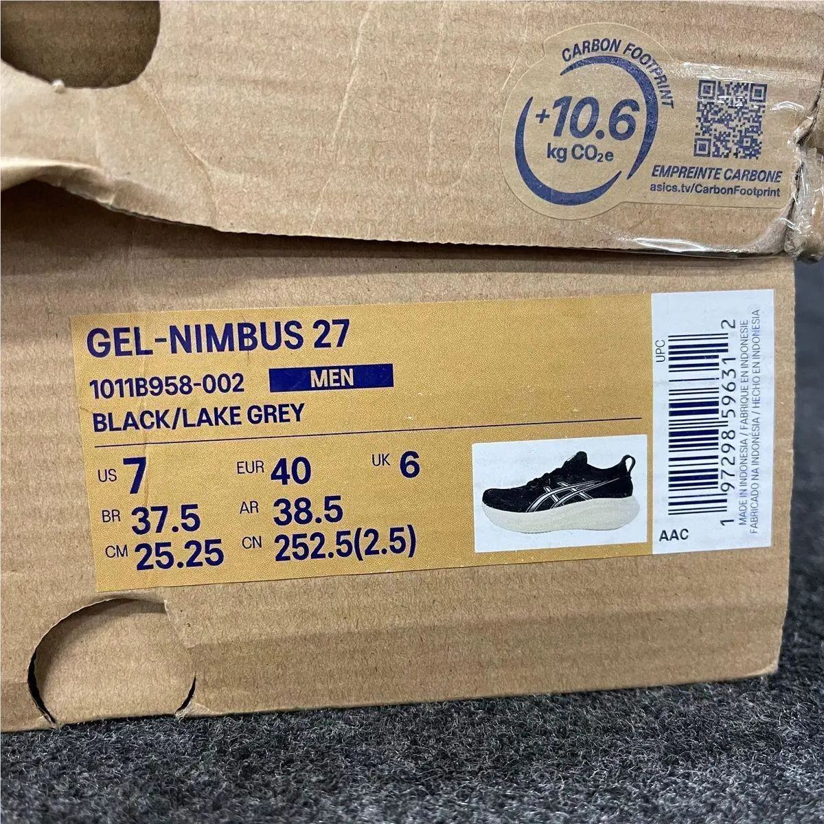 Asics shoes - VS178115 - vs-178115 - Black (UPC: 197298596312) 2