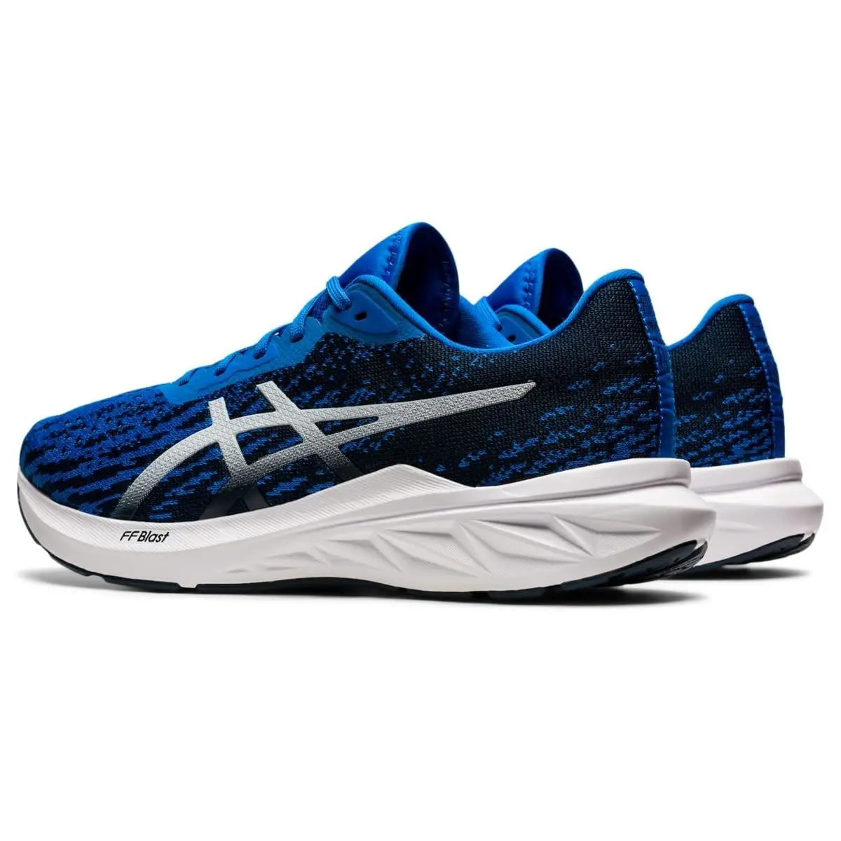 Size 12 - Asics Men`s Dynablast 2 Electric Blue/white 1011B205-400 - Blue