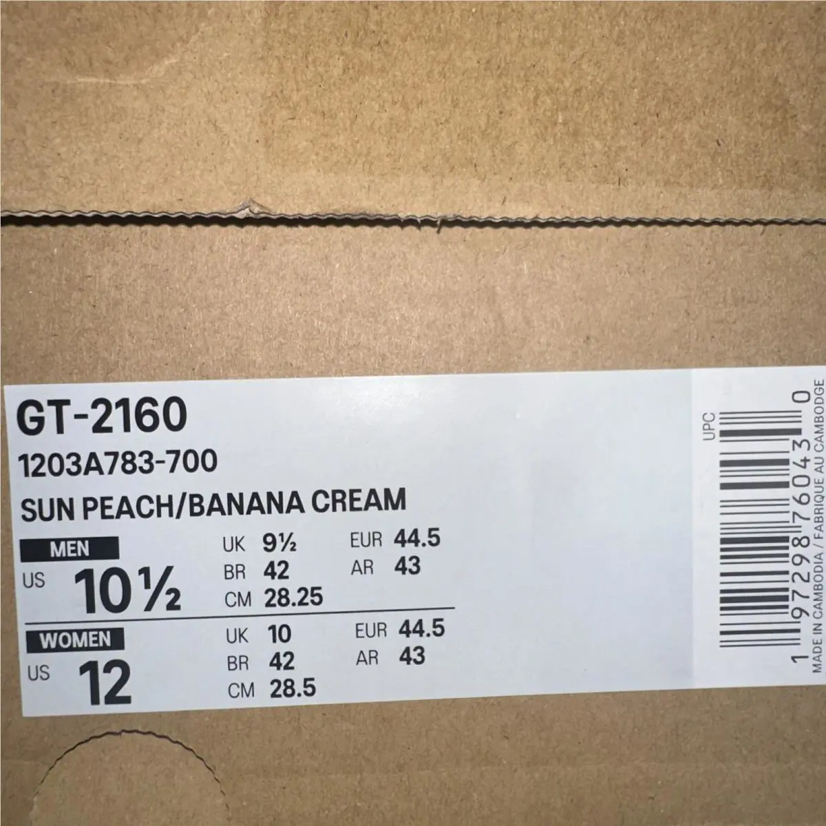 Asics shoes - ASICS GT-2160 - Orange 4