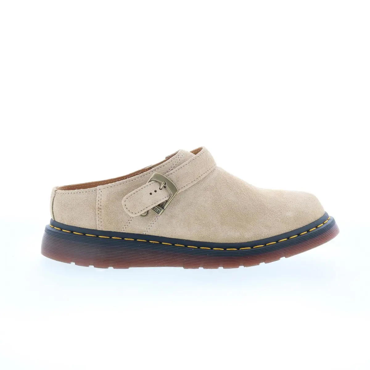 Dr. Martens Isham Desert Oasis Suede Mens Beige Slingback Sandals Shoes