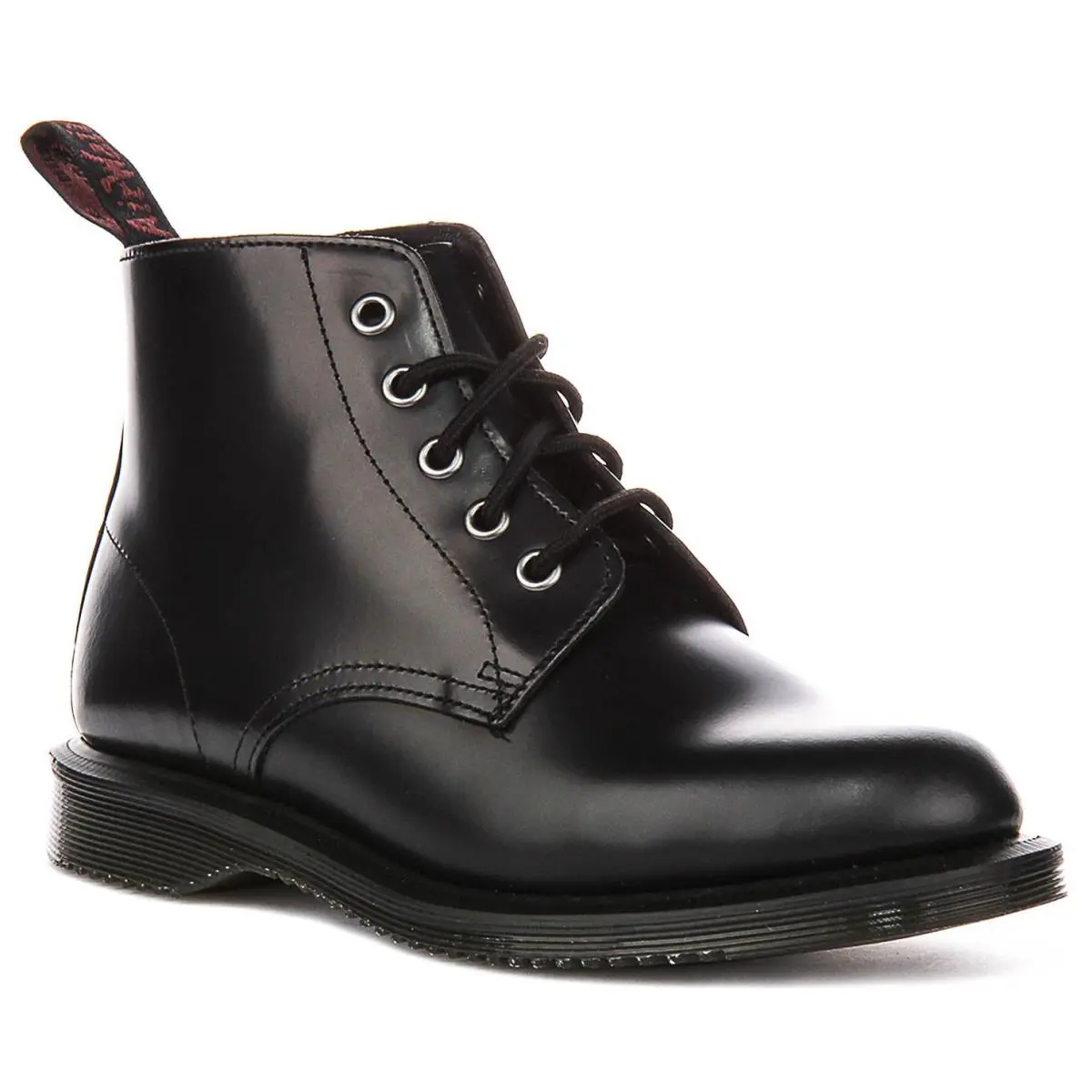 Dr Martens Emmeline Lace Up Smooth Leather Womens Boot In Black US 6 - 10
