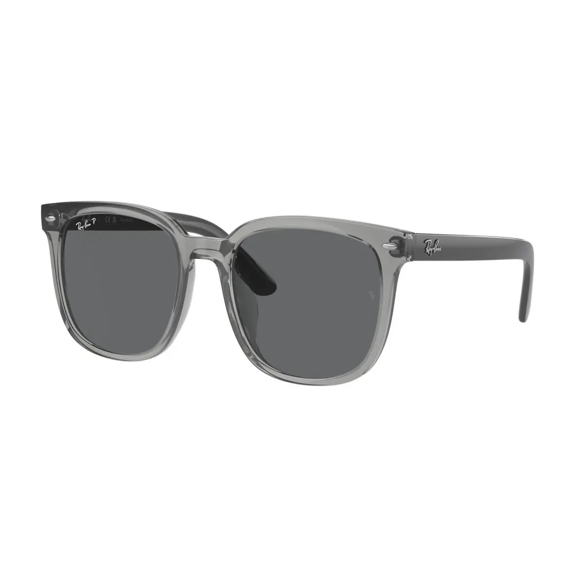 Ray-ban RB 4401D Transparent Grey Dark Grey Pol 659981 Sunglasses