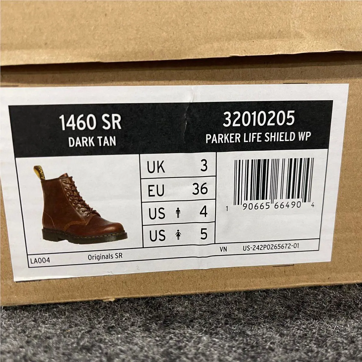 Dr. Martens shoes - vs-178487 - vs-178487 - Brown (UPC: 190665664904) 1