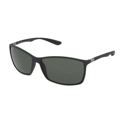 Ray-ban Liteforce Matte Black Polarized Green Lens RB4179 601S9A 62 - Frame: Black, Lens: Black