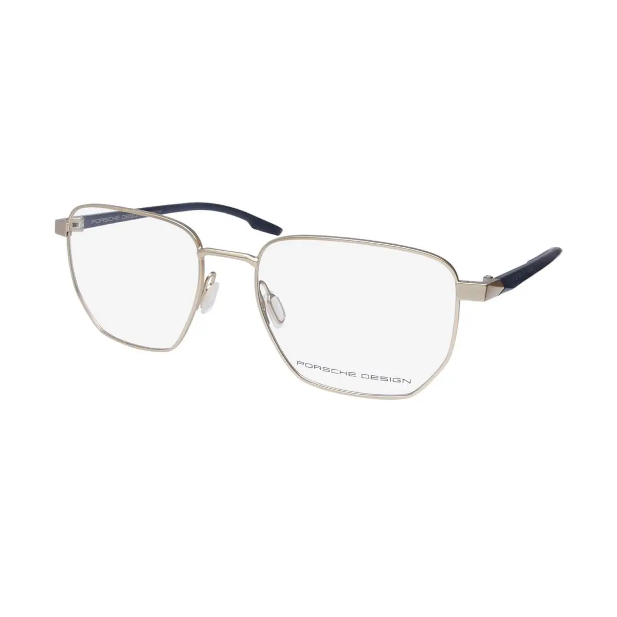 Porsche Design P8770 Eyeglasses Full-rim Gold Geometric B Italy Mens