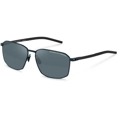 Design P 8989 Black W Blue Mirror d388 Size 61 Sunglasses by Porsche