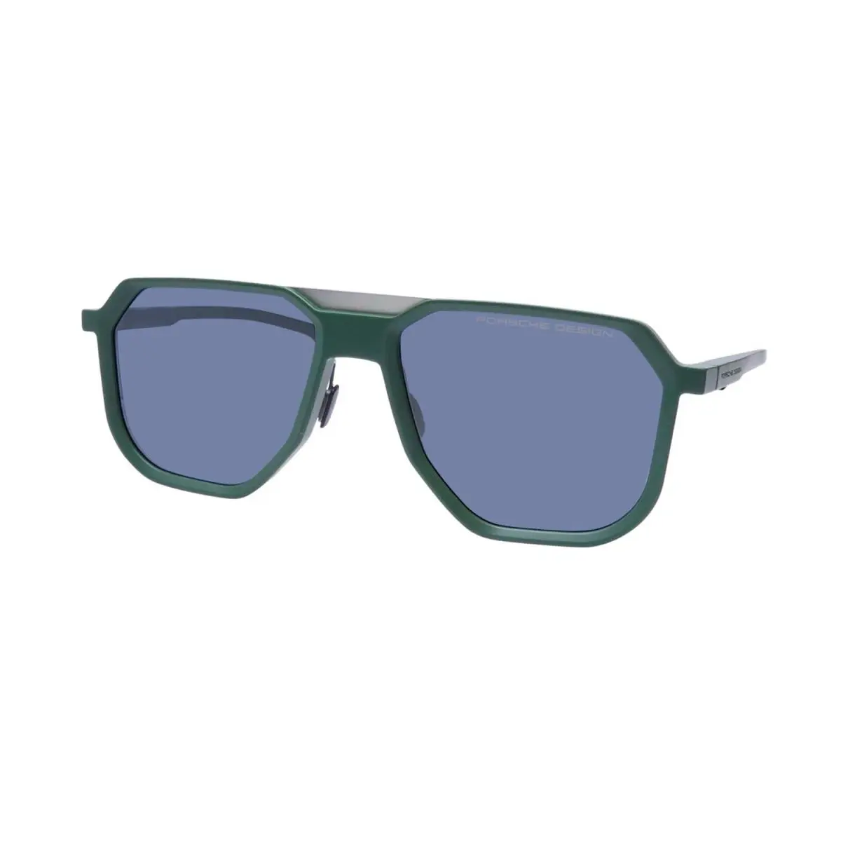Porsche Design P8980 Sunglasses 58-18-150 B Green Full-rim Italy Geometric