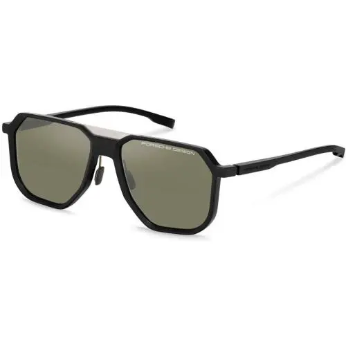 Design P8980 Black w Olive Silver a173 Sunglasses by Porsche