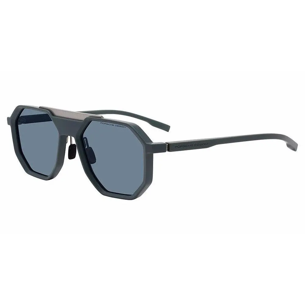 Design P8981 Sunglasses Gr/green W Blue/blk L B267 by Porsche