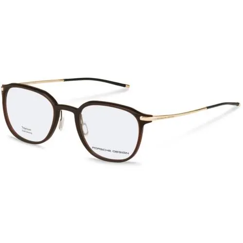 Design P 8785 Brown W Gold d000 Size 51 Sunglasses by Porsche