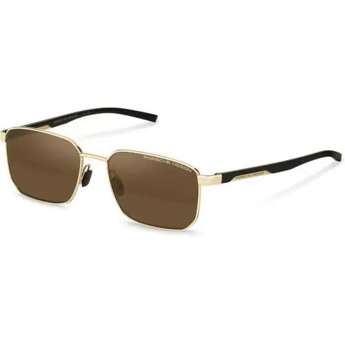 Porsche Design P8982 Gold Black w Black b169 Sunglasses