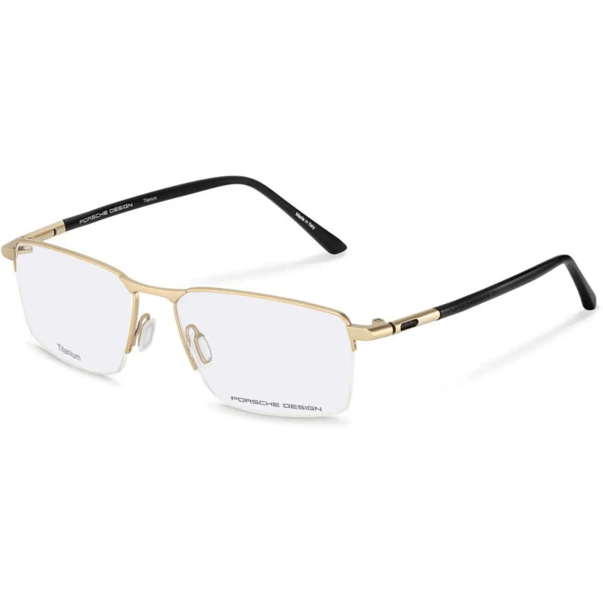 Porsche Design P8765 Gold Black Titanium d000 Sunglasses