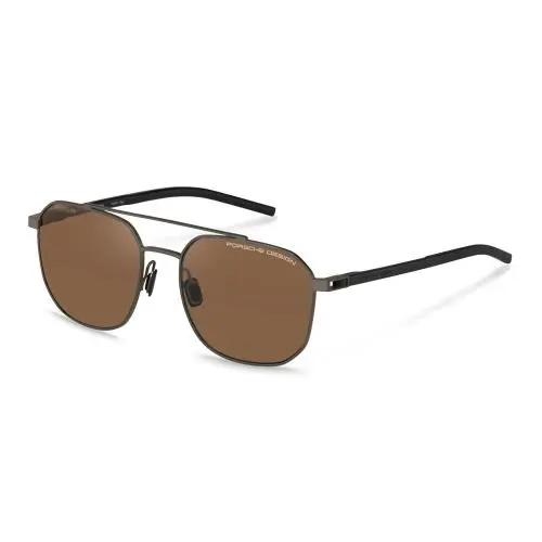 Design P8988 Sunglasses B402 Black W Brown 56mm Unisex by Porsche