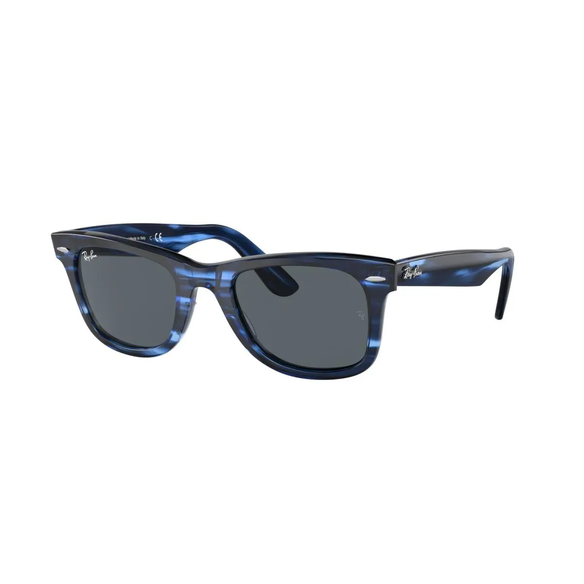 Ray-ban RB 2140 Wayfarer Striped Blue Blue 1361R5 Sunglasses