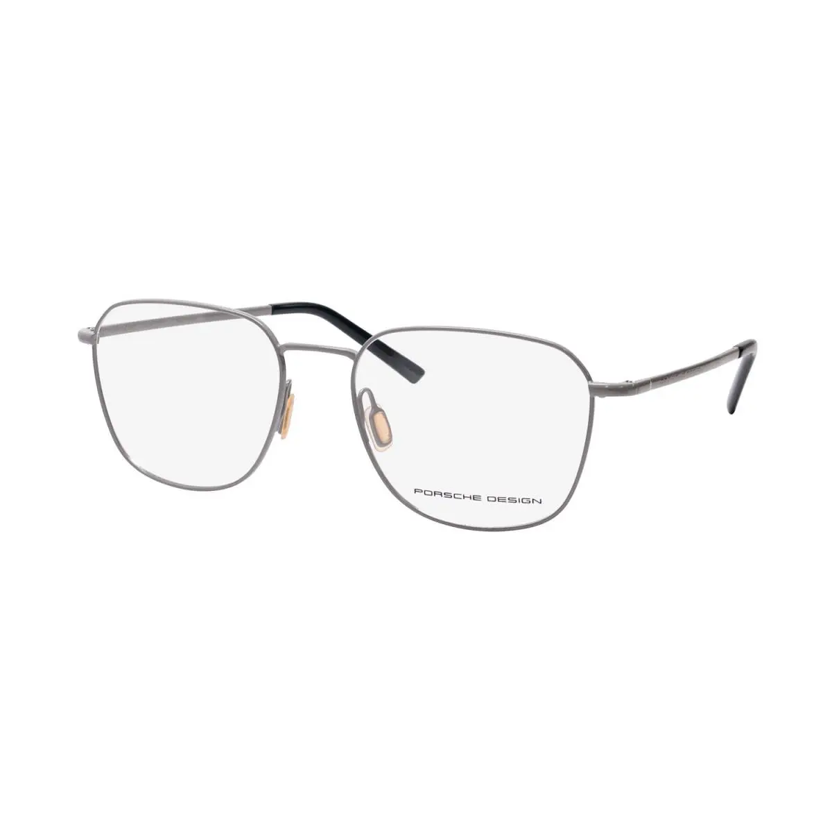 Porsche Design P8758 Eyeglass Frame C Gray Italy Full-rim 55-18-145 Metal