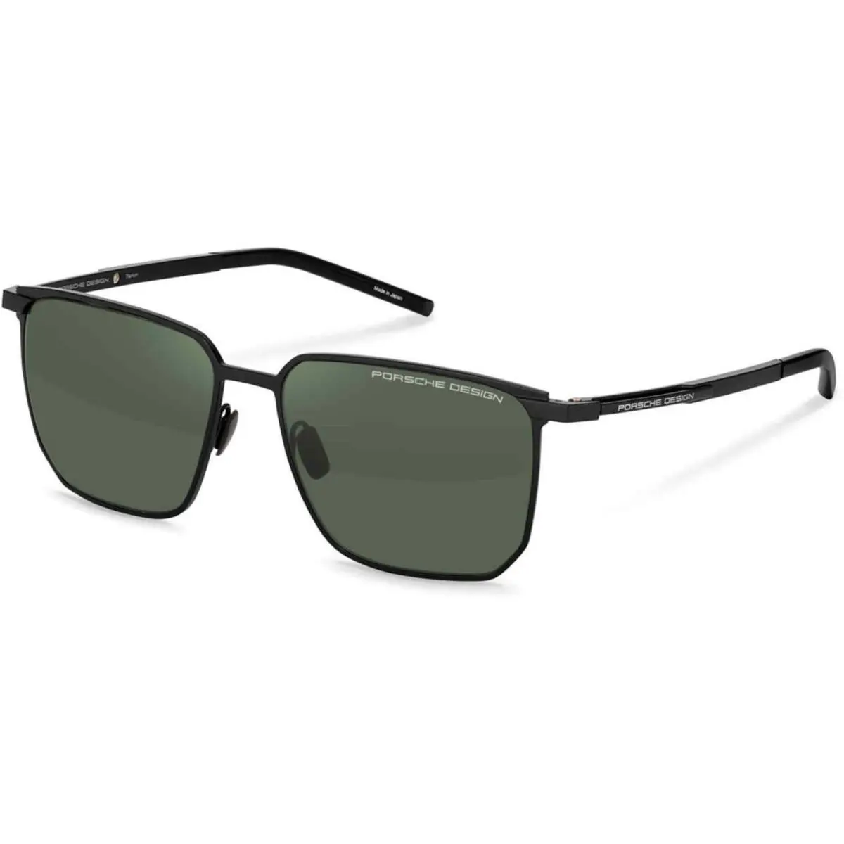 Porsche Design P8976 Black w Green Lens a611 Sunglasses