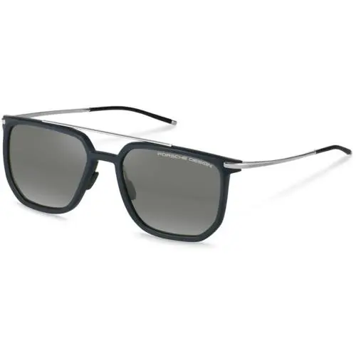 Design P 8992 Blue W Smoke Grad b175 Size 56 Sunglasses by Porsche