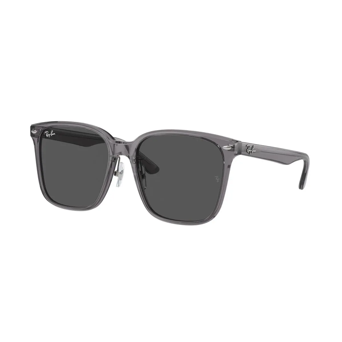 Ray-ban RB 2206D Transparent Grey Dark Grey 139987 Sunglasses