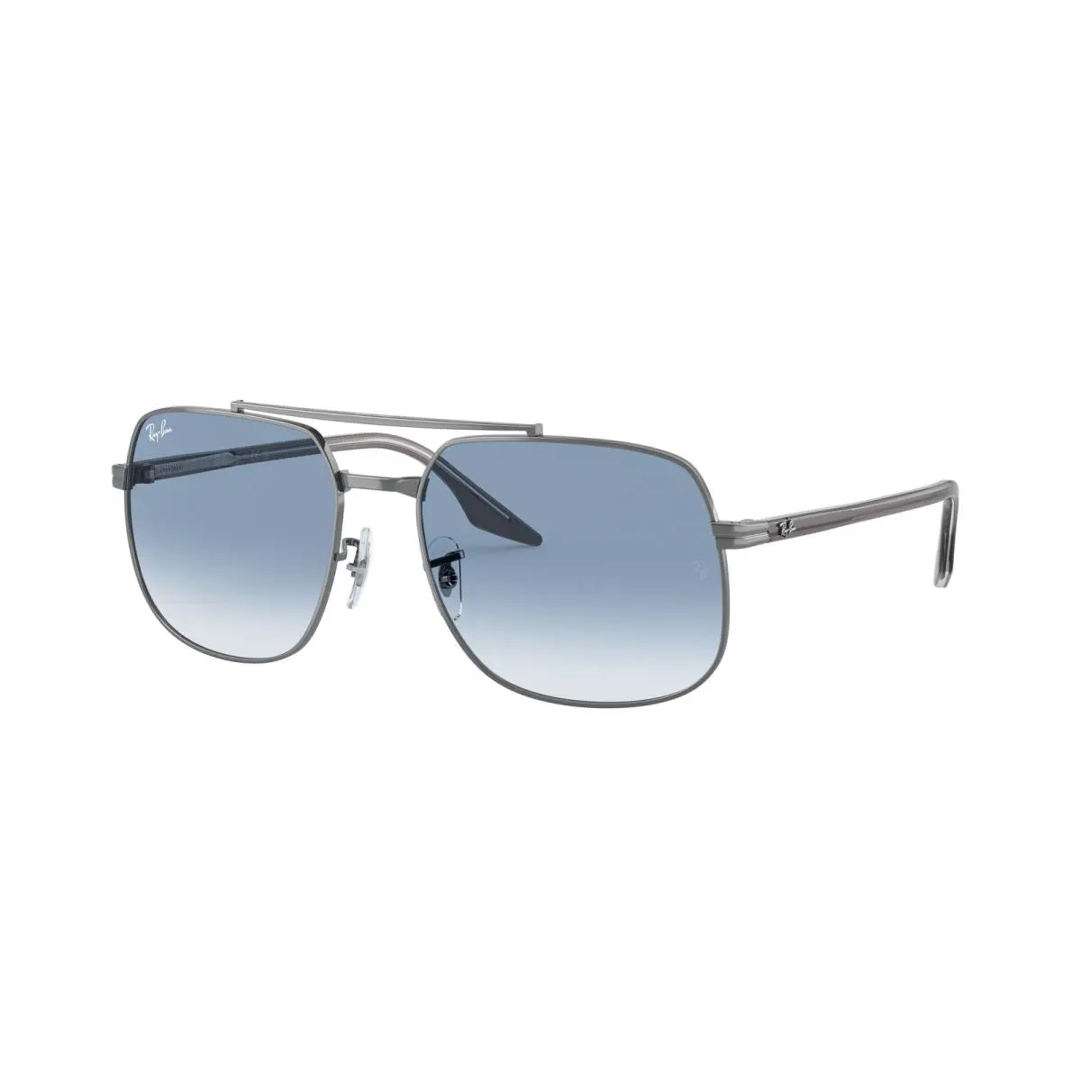 Ray-ban RB 3699 Gunmetal Clear Gradient Blue 004/3F Sunglasses