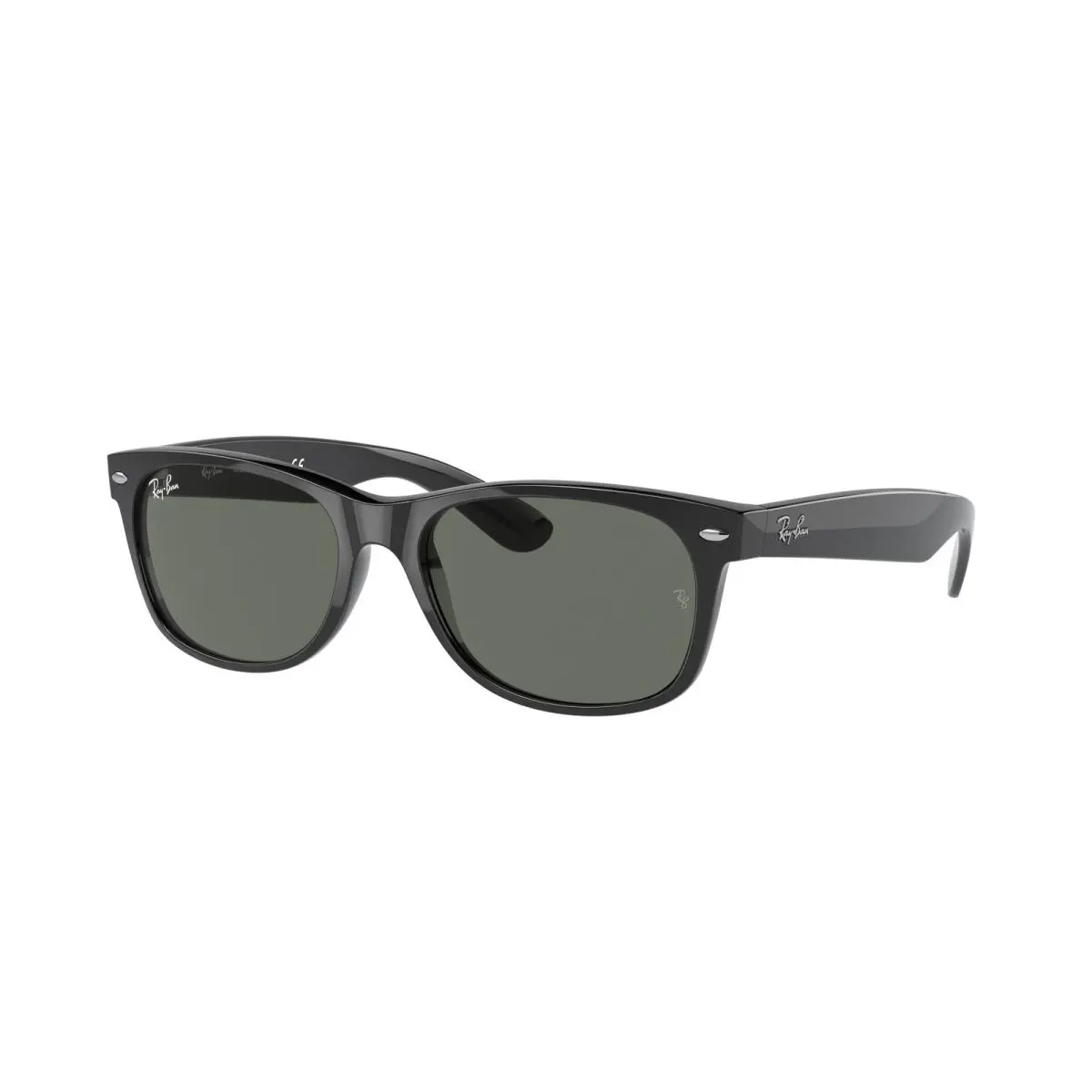 Ray-ban RB 2132F Wayfarer Black g 15 Green 901 Sunglasses