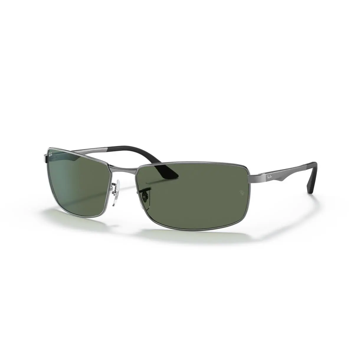 Ray-ban RB3498 Polished Gunmetal/G-15 Green 61 mm Sunglasses RB3498 004/71 61-17