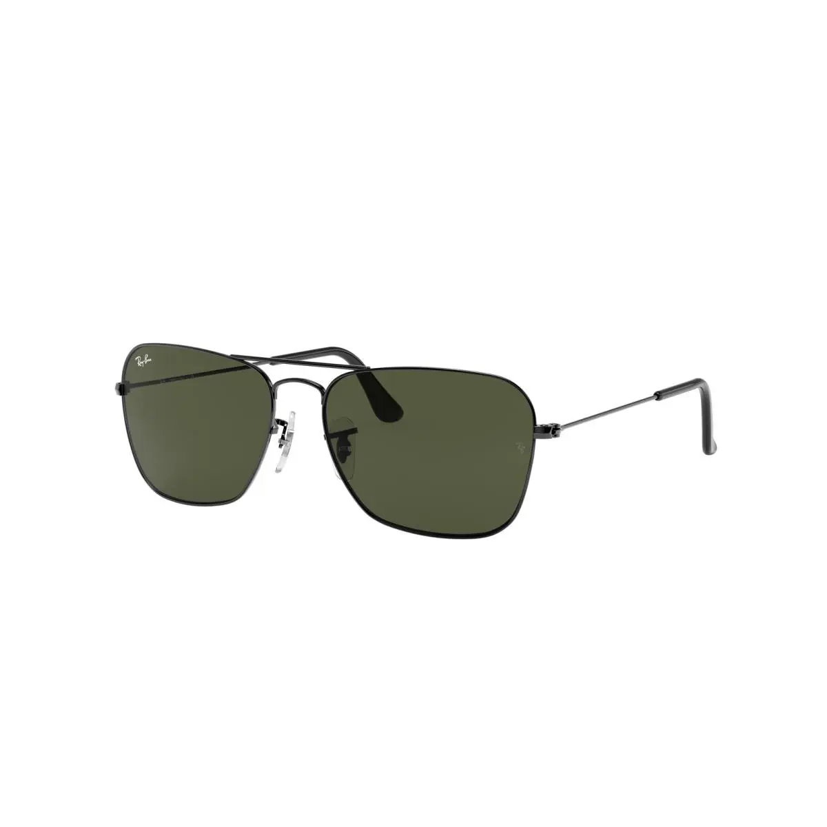 Ray Ban Classic Caravan RB3136 3136 Black Clear Lens Size 58/15