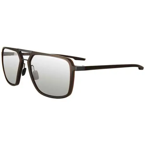 Porsche Design P8934 Sunglasses Plastic Pilot Full-rim Italy Brown C