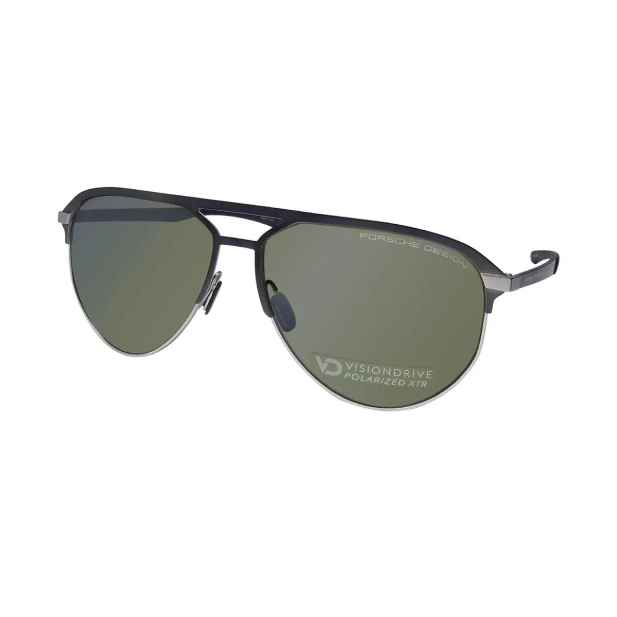 Porsche Design P8965 Sunglasses A 62-14-145 Metal Plastic Italy Pilot