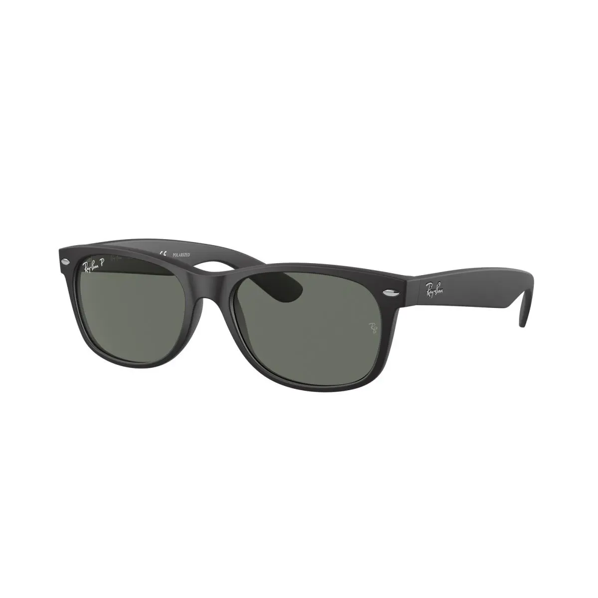 Ray-ban RB 2132 Wayfarer Rubber Black Pola 622/58 Sunglasses