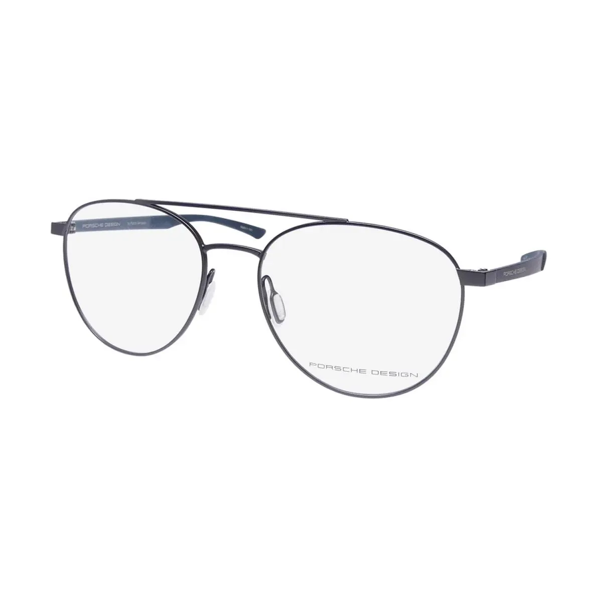 Porsche Design P8754 Eyewear 54-17-145 Gray Italy Mens Metal Plastic A