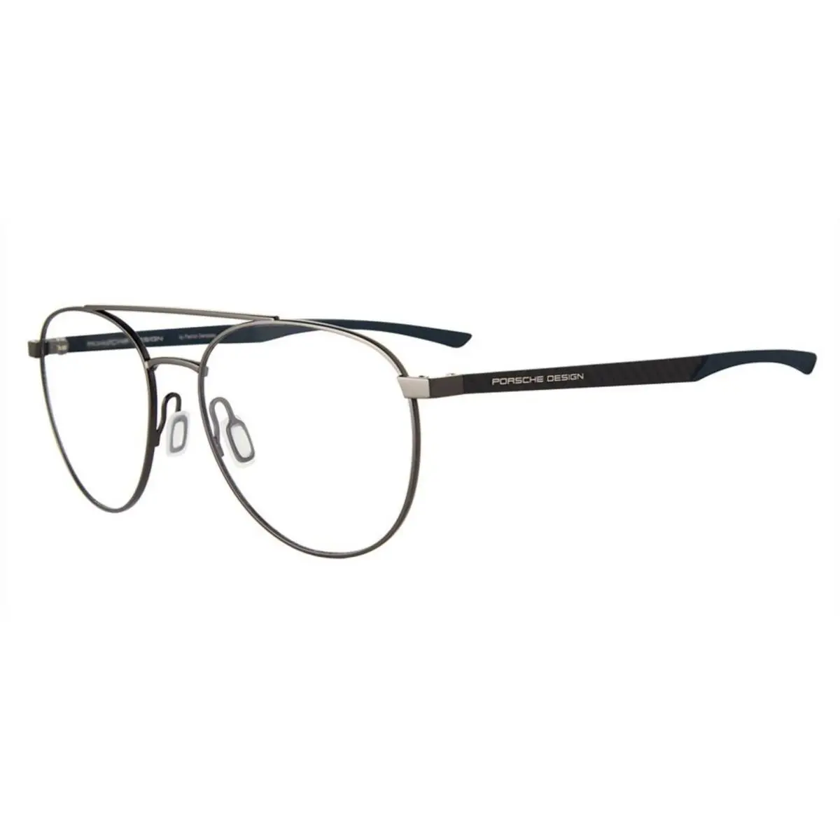 Porsche Design P8754 Eyewear 54-17-145 Gray Italy Mens Metal Plastic A
