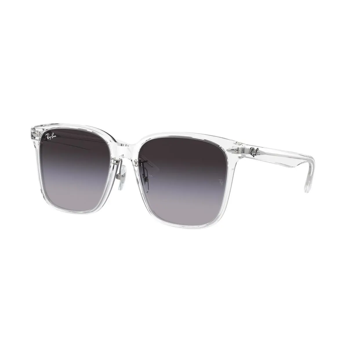 Ray-ban RB 2206D Transparent Grey Gradient Blue 64478G Sunglasses