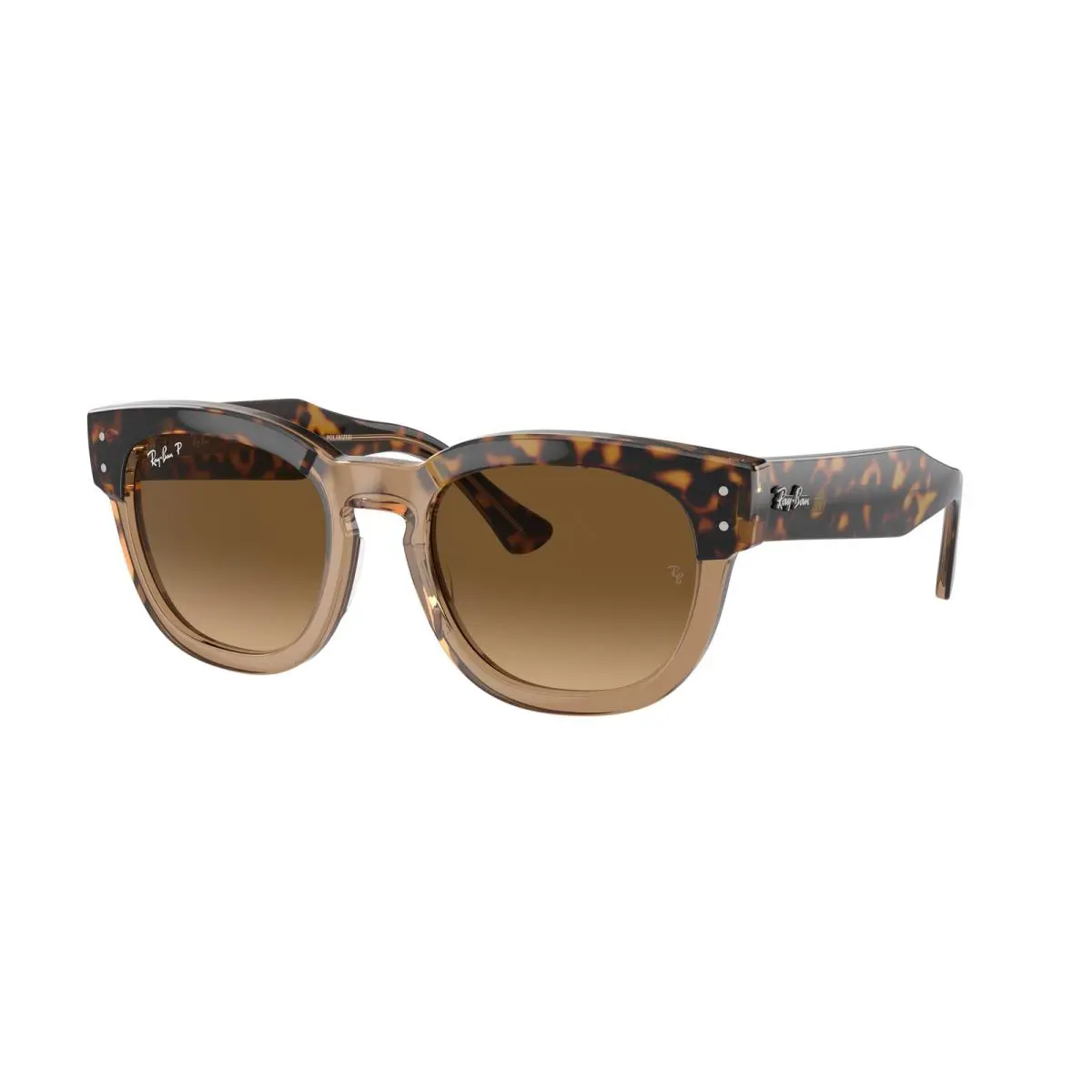 Ray-ban RB 298S Mega Hawkeye Havana on Transpa 1292M2 Sunglasses