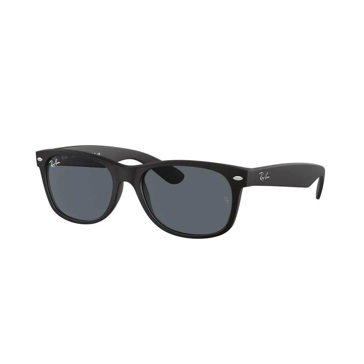 Ray-ban RB 2132 Wayfarer Rubber Black Blue 622/R5 Sunglasses