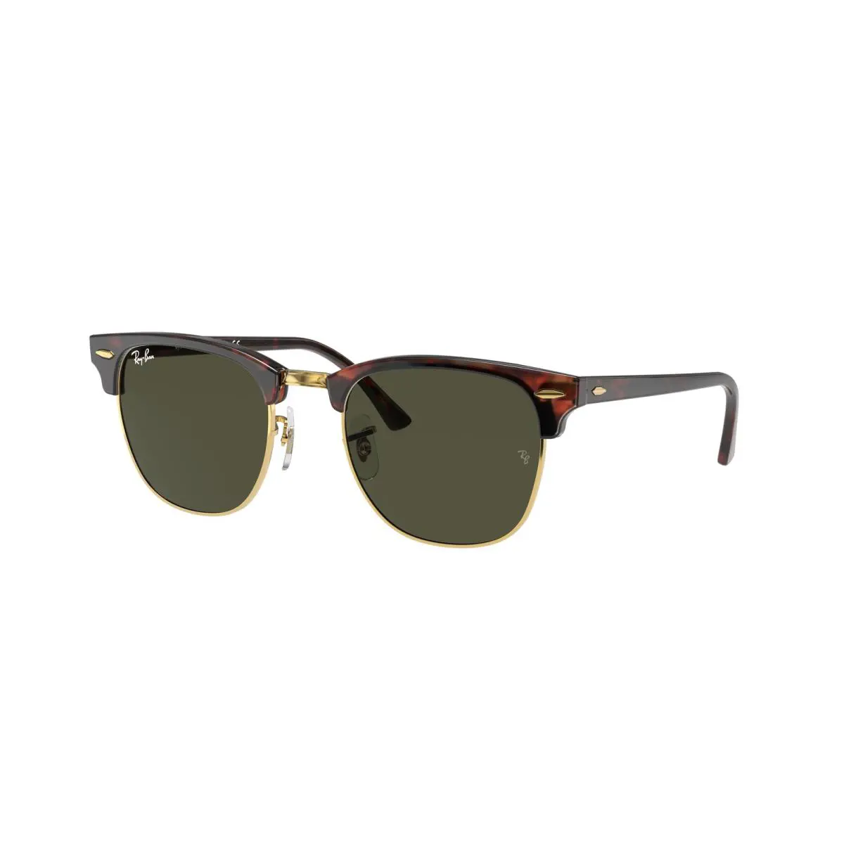 Ray-ban RB 3016 Clubmaster Mock Tortoise on ar W0366 Sunglasses
