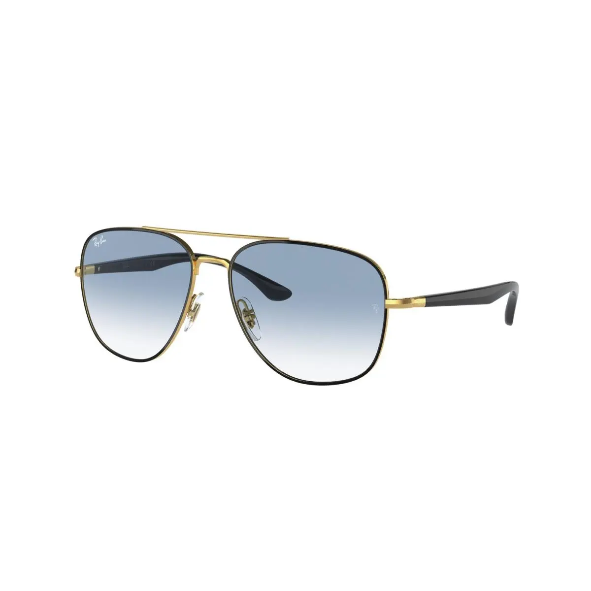 Ray-ban RB 3683 Black on Arista Clear Gradient 90003F Sunglasses