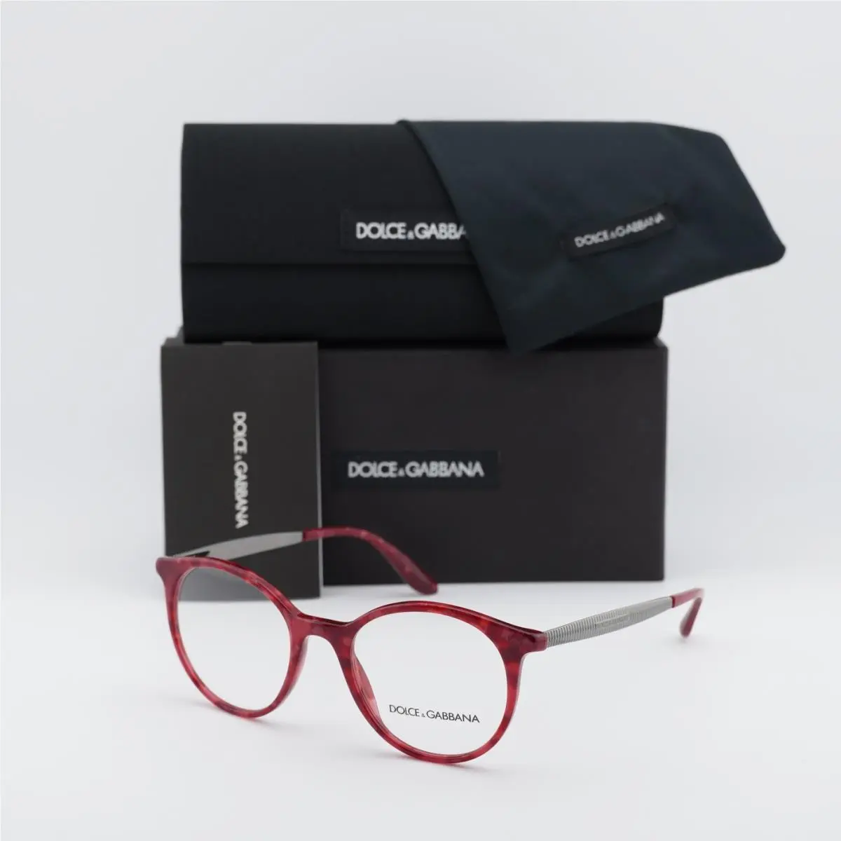Dolce Gabbana DG3292 3175 Cherry Havana 50mm Eyeglasses