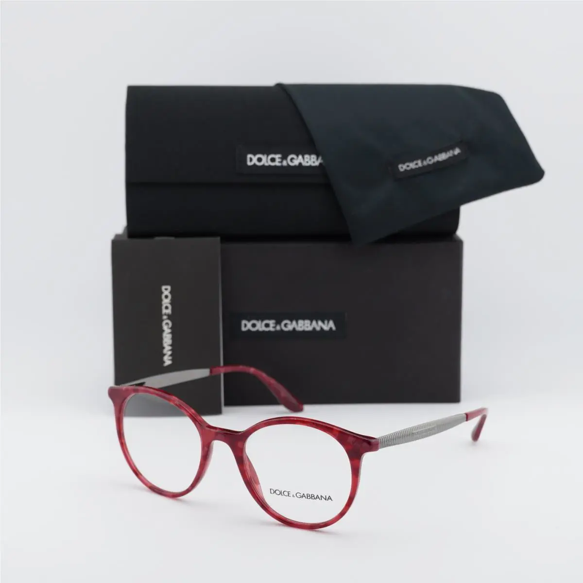 Dolce Gabbana DG3292 3175 Cherry Havana 50mm Eyeglasses