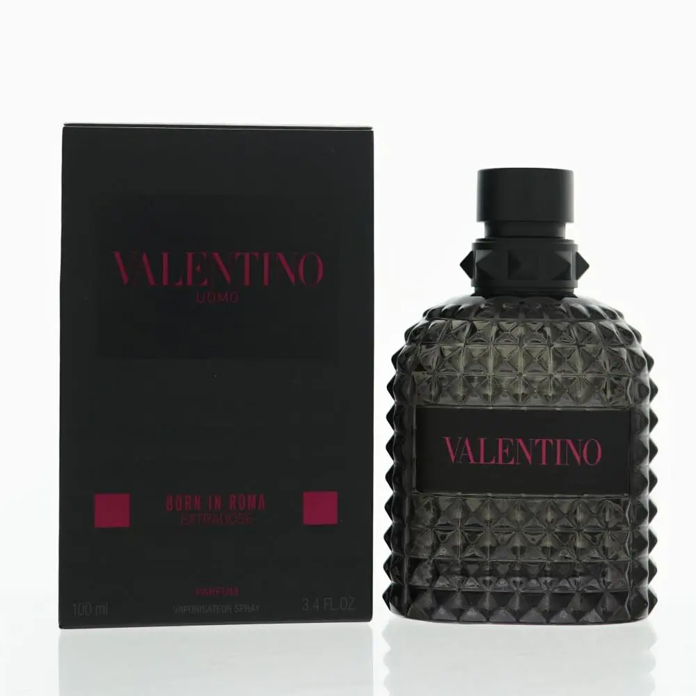 Uomo Born In Roma Extradose by Valentino Box For Men 3.4 Oz Parfum Spray