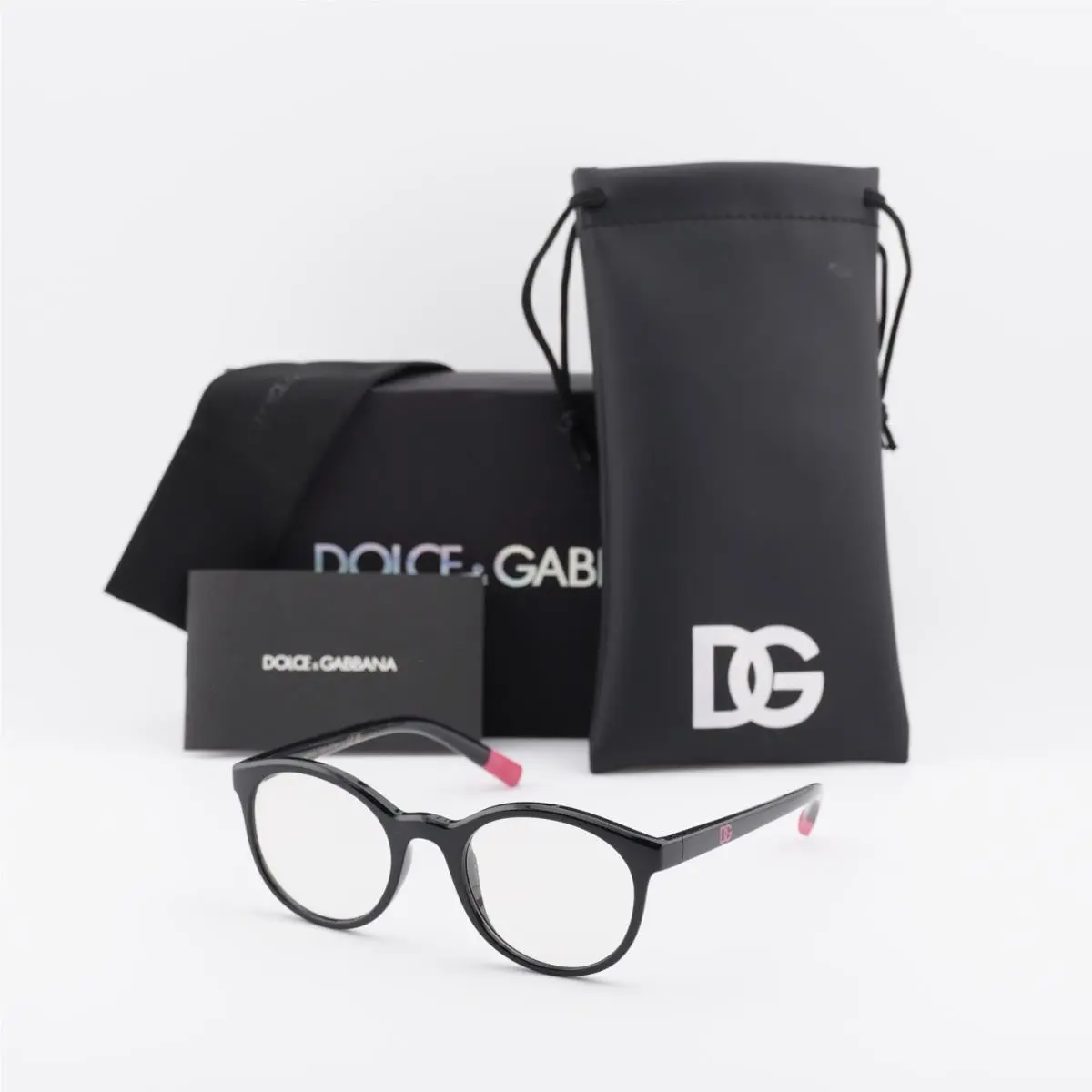Dolce Gabbana DX5095 501 Black 46mm Eyeglasses