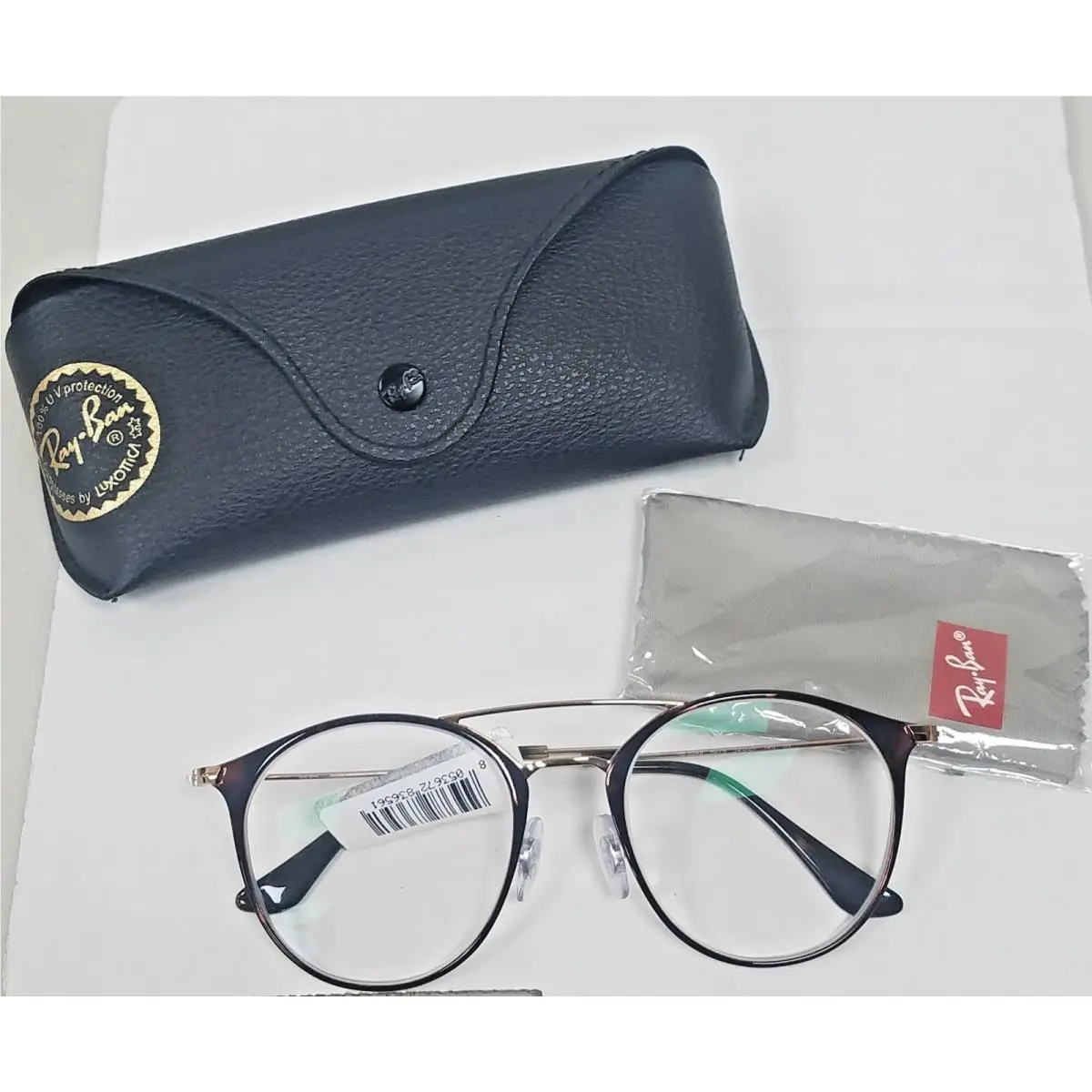 Ray-ban Round Sunglass Frames RB3546 9074 52-20 Copper Metal /case