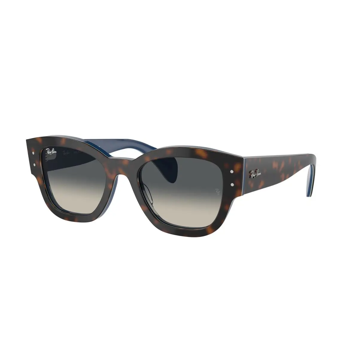 Ray-ban RB 7681S Jorge Havana Gray on Gradient 140171 Sunglasses