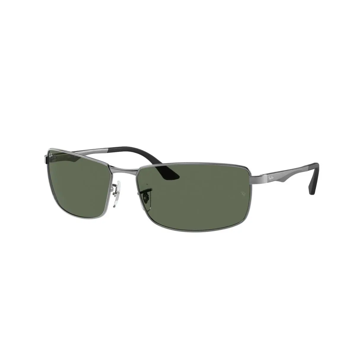 Ray-ban RB 3498 Gunmetal Dark Green 004/71 Sunglasses