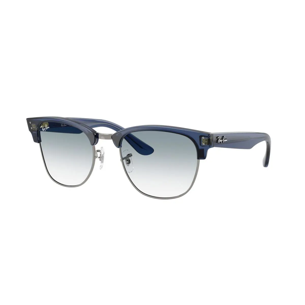 Ray-ban Rbr 504S Clubmaster Reverse Transp Nav 670879 Sunglasses