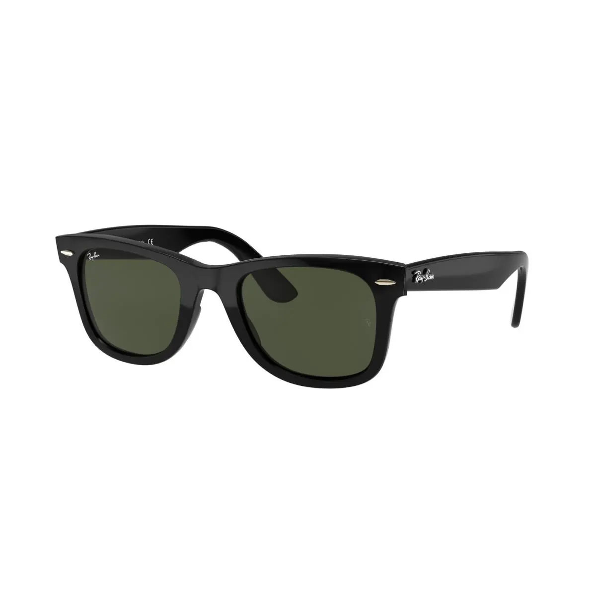 Ray-ban RB 4340 Wayfarer Black g 15 Green 601 Sunglasses