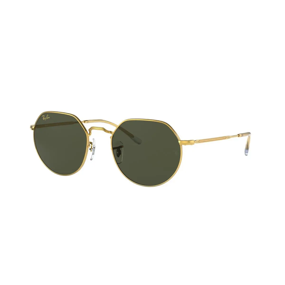 Ray-ban RB 3565 Jack Legend Gold Green 919631 Sunglasses