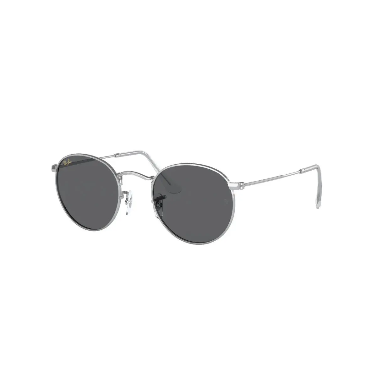 Ray-ban RB 3447 Round Metal Silver Dark Grey 9198B1 Sunglasses