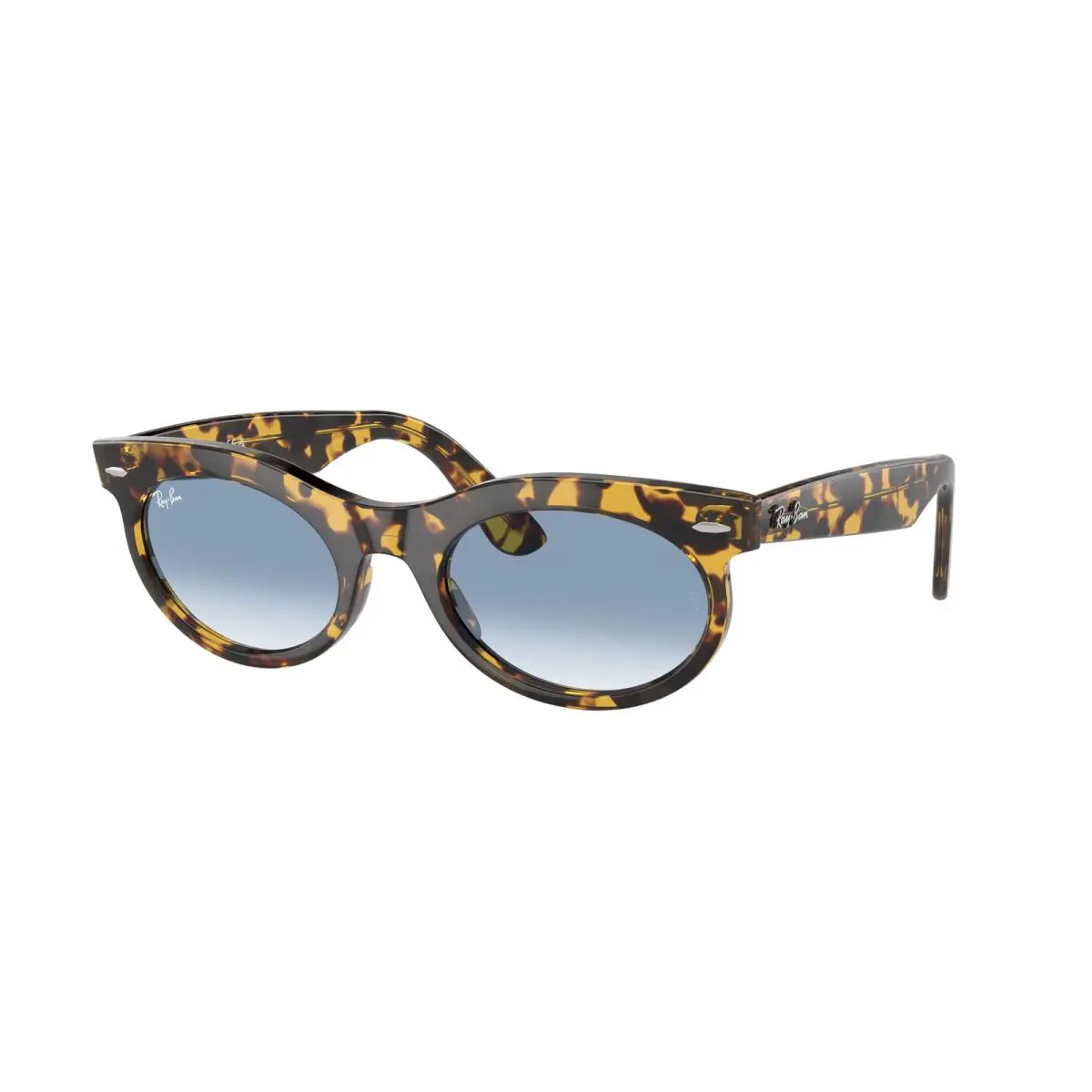 Ray-ban RB 2242F Wayfarer Oval Yellow Havana cl 13323F Sunglasses