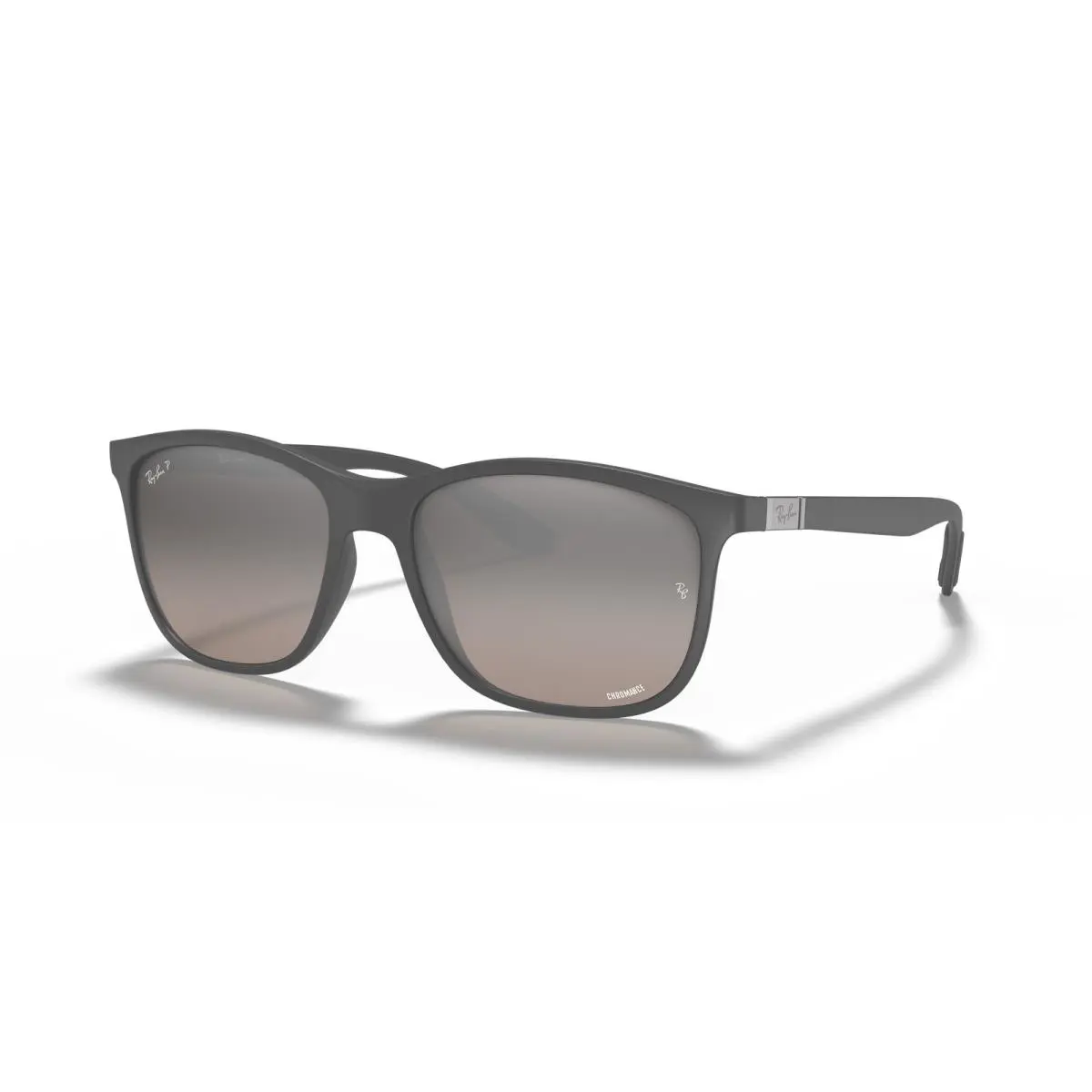 Ray-ban RB4330CH Matte Grey/silver Chromance Polarized 56 mm Sunglasses