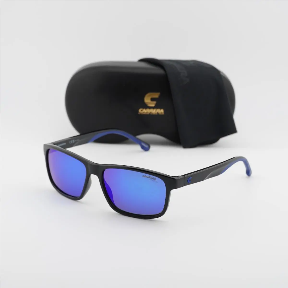 Carrera 2047T/S 0D51 Z0 Black/blue/blue Multilayer Mirror 54-14-135